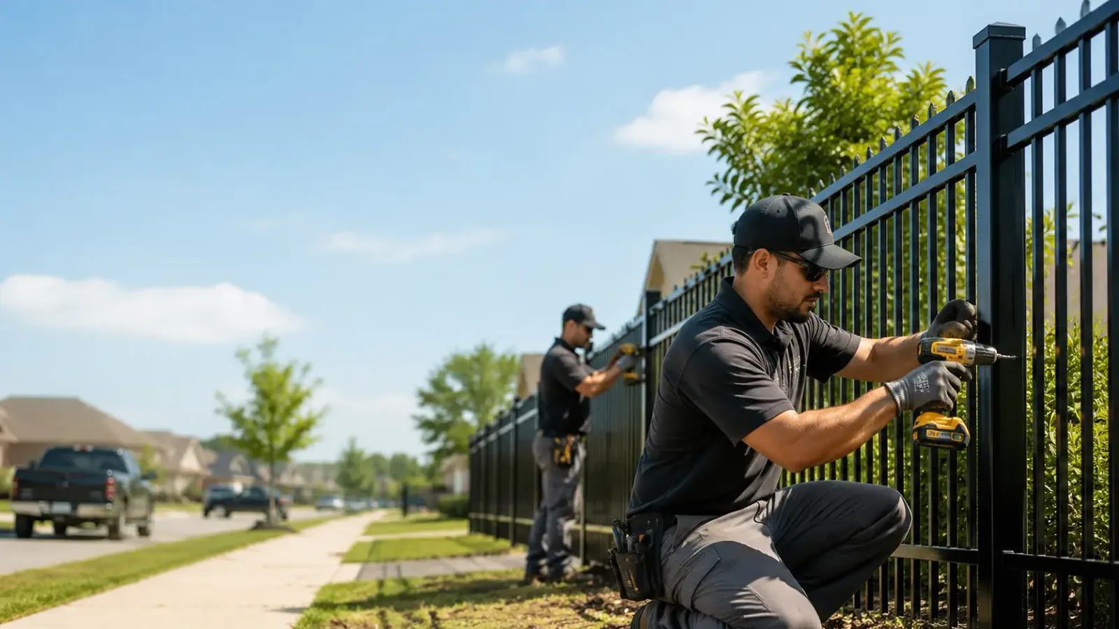 Metal Fence Installation in Fenton, IL